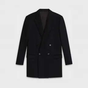 思琳/Celine 女士 羊毛毡双排扣大衣式夹克 2V509905E.38NO