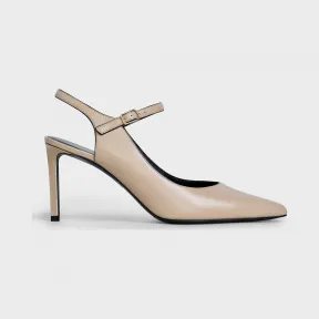 思琳/Celine 女士 CELINE Sharp 亮泽小牛皮后系带高跟鞋 333793002C.03ND