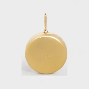 思琳/Celine 女士 CELINE Separables 16 金色饰面黄铜徽章 46S406BRA.35OR