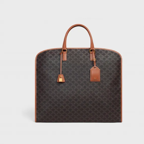 思琳/Celine 女士 标志印花牛皮革单件西装挂衣袋 4M0852CZJ.04LU
