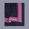 香奈儿/Chanel 海军蓝与黑. 方形围巾 AA6546_B02026_N5593