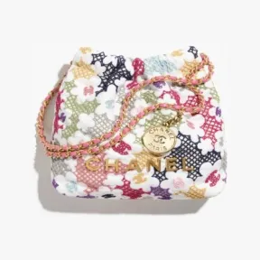 香奈儿/Chanel Chanel 22 迷你手袋 拼花蕾丝与金色金属 多色 AS3980B16006NU931
