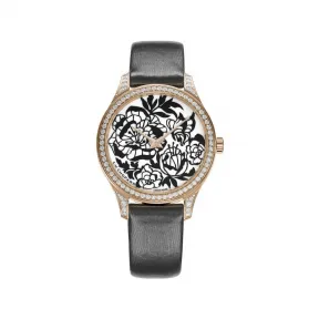 萧邦/Chopard L.U.C系列 自动机械机芯 18K玫瑰金 女表 131944-5003
