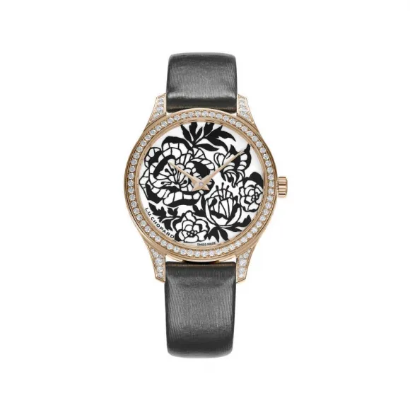 萧邦/Chopard L.U.C系列 自动机械机芯 18K玫瑰金 女表 131944-5003