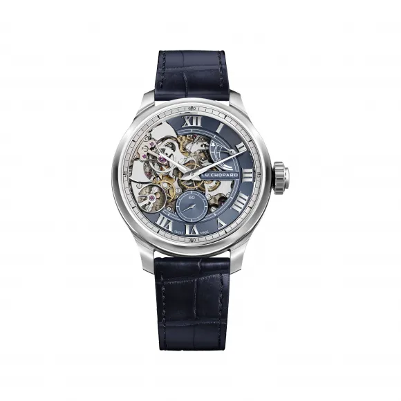 萧邦/Chopard 防眩抗刮蓝宝石水晶玻璃 42.50 mm 手动上链机械式机芯 手表 161947-9001