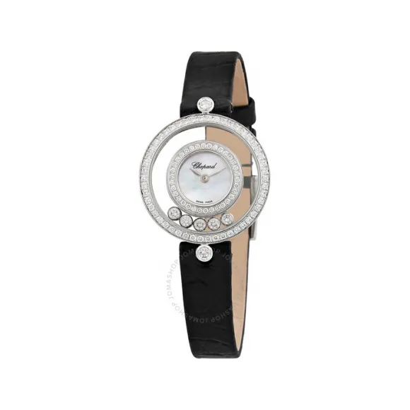 對聯25 203957-0001 Chopard Happy Diamonds Icons Womens Gold Quartz