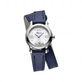 萧邦/Chopard Happy Sport 系列25 MM 精钢石英机芯女士腕表