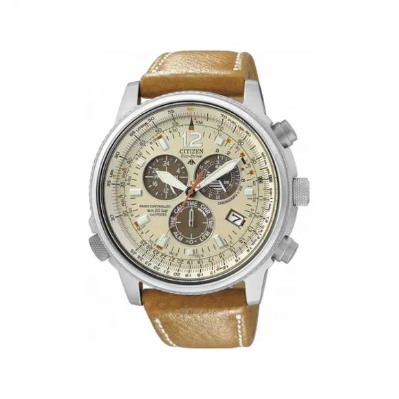 西铁城/Citizen Radiocontrollato ECO DRIVE 男表 AS4020-44B
