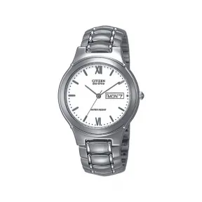 西铁城/Citizen 35.1MM 不锈钢   光动能 男表 BM8040-53AB