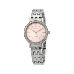 西铁城/Citizen 31 MM 不锈钢 石英机芯 女表 EL3041-87X