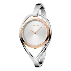 卡尔文·克莱恩/Calvin Klein  Light 不锈钢 石英机芯 女表 K6L2SB16