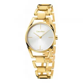 卡尔文·克莱恩/Calvin Klein   不锈钢、钢 石英机芯 女表 K7L23546