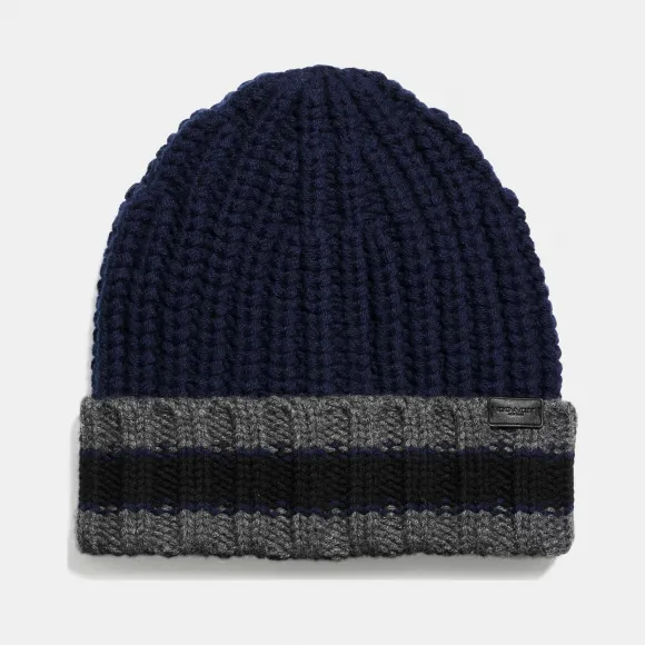 蔻驰/Coach 条纹针织无檐帽 21103 MNL