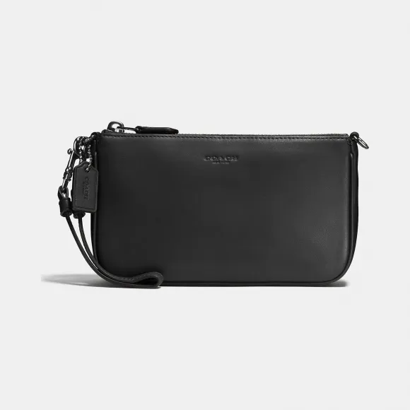 蔻驰/Coach 铬鞣皮革NOLITA 19腕包 54750 DKBLK