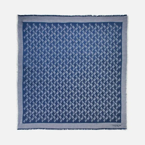 蔻驰/Coach   马车图案大号方巾 85977-CAD-ONE