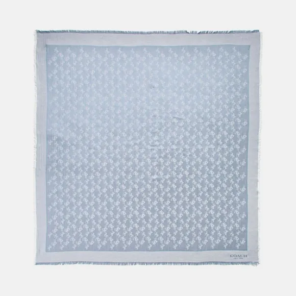 蔻驰/Coach   马车图案大号方巾 85977-MIS-ONE