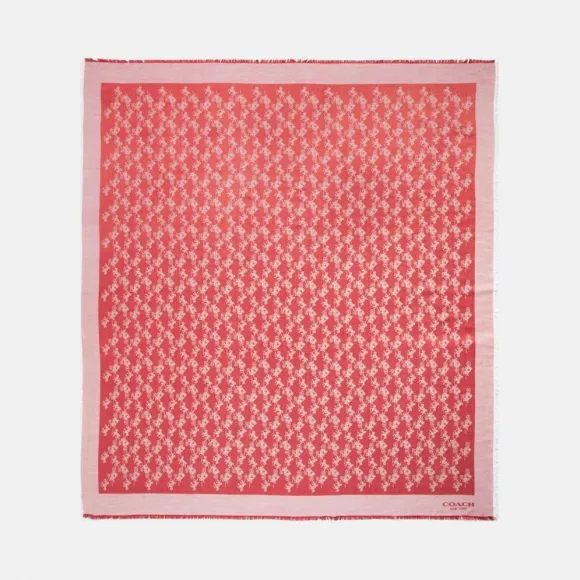 蔻驰/Coach   马车图案大号方巾 85977-NJH-ONE