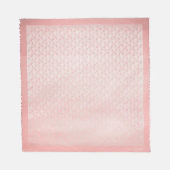 蔻驰/Coach   马车图案大号方巾 85977-PEO-ONE