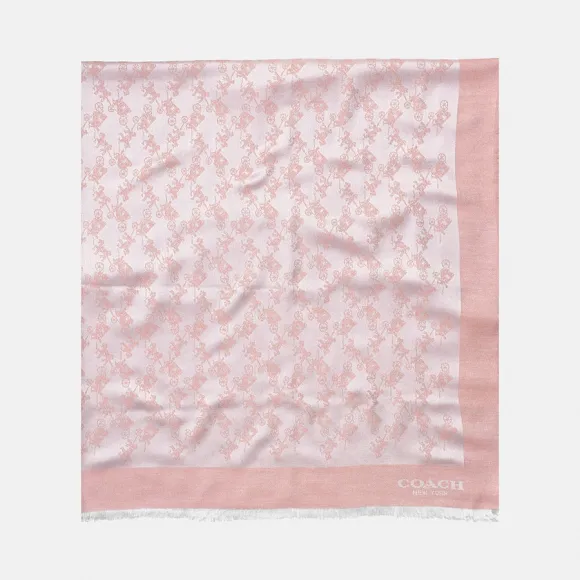 蔻驰/Coach 马车图案大号方巾 85977_BLH