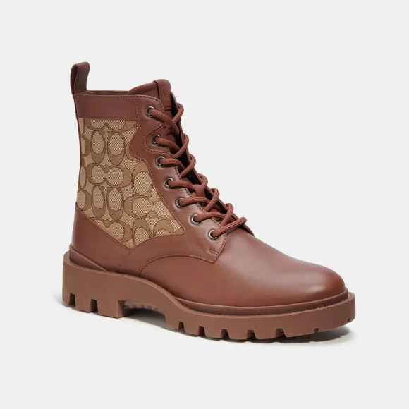 蔻驰/Coach Citysole 标志性提花靴子 CO257-DIV-7-D