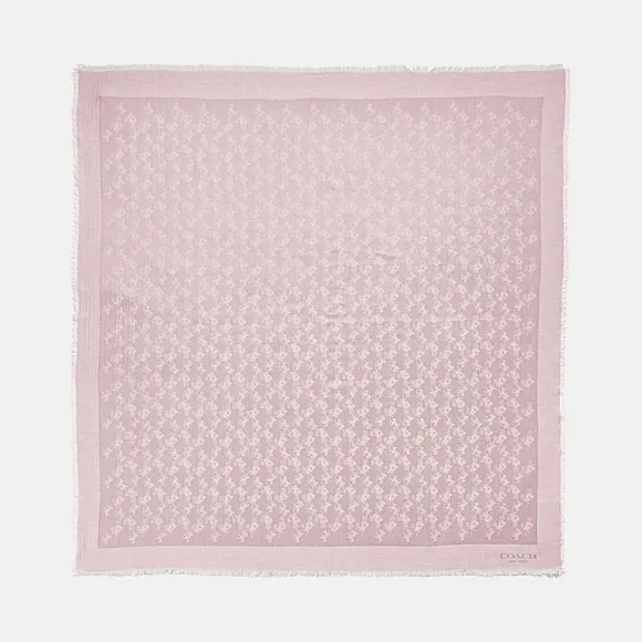 蔻驰/Coach 马车图案大号方巾 85977_AOM