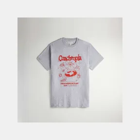 蔻驰/Coach 休闲T恤：花盆 CQ882-GRM