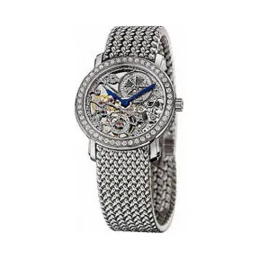 江诗丹顿/Vacheron Constantin Malte马耳他系列 18k白金镶钻 手动机械机芯 女表 13580-349G