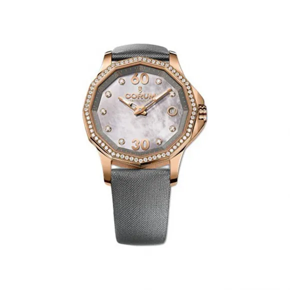 昆仑/Corum 38MM 玫瑰金镶钻表圈 自动机械机芯 082-101-85-0149-PK10