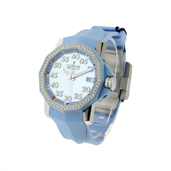 昆仑/Corum 40MM 精钢配钻石表圈 自动机械机芯 082-952-47-F381-BC32