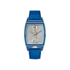 昆仑/Corum 51x34MM 白金表壳搭配蓝色蓝宝石表圈 手动机械机芯 113-153-69-0003-GR34
