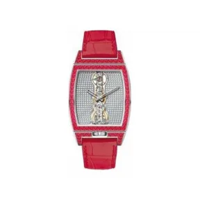 昆仑/Corum 51x34MM 白金表壳搭配粉色蓝宝石表圈 手动机械机芯 113-156-69-0006-GR34
