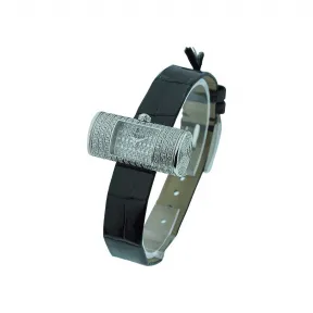 昆仑/Corum 30 x 14.5MM 18K白金镶钻 石英机芯 137-801-69-0081-GR34