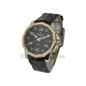 昆仑/Corum 44MM 精钢搭配玫瑰金表圈 自动机械机芯 383-330-24-0F81-AN12