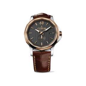 昆仑/Corum 42MM 精钢搭配玫瑰金表圈 自动机械机芯 395-101-24-0F62-AK11