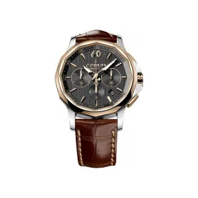 昆仑/Corum 42 MM x 11.60 MM 精钢搭配玫瑰金表圈 自动机械机芯 984-101-24-0F02-AN11