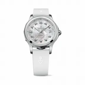 昆仑/Corum Heritage Eleganza 系列 5N 18kt玫瑰金，双防反射蓝宝石水晶，蓝宝石底盖27蓝宝石，11.74 ct 自动机械机芯 A082-03579