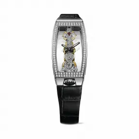 昆仑/Corum 钱币腕表 系列 3N 18Kt黄金，表冠镶1颗VS净度/G至H色/双翻钻（0.17克拉），22Kt黄金钱币背盖 自动机械机芯 B113-00823–113.102.69-00010000