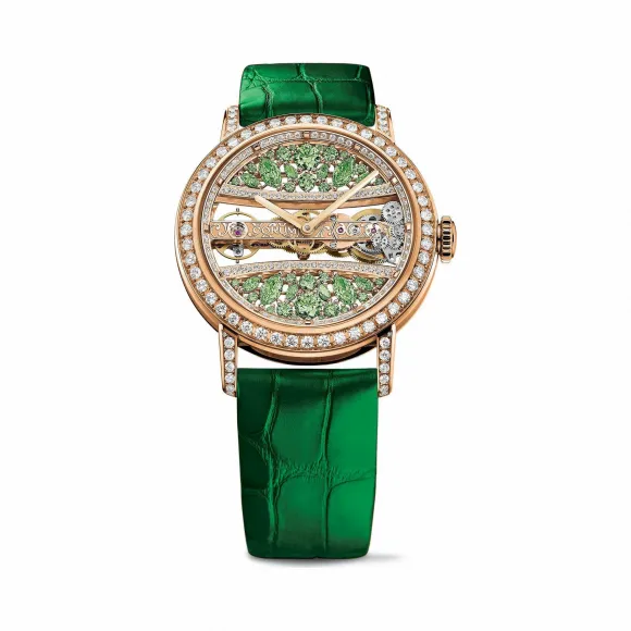 昆仑/Corum 42毫米泡泡腕表 系列 不锈钢，拱形双面防眩水晶玻璃表镜，水晶玻璃表背 自动机械机芯 B113-03787