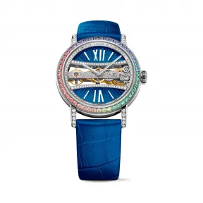 昆仑/Corum Golden Bridge 金桥系列 18kt 白金 手动机械机芯 39 mm B113-03852-113.001.69-0F03-BD91G