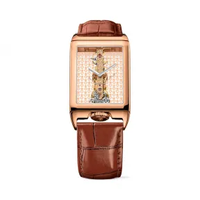 昆仑/Corum Golden Bridge 金桥系列 5N 18kt 玫瑰金 手动机械机芯 29.50 x 42.20 B113-04166-113.054.55-0F02-0000R