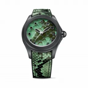 昆仑/Corum 海军上将Legend 42计时表 系列 不锈钢，5N 18Kt玫瑰金表圈和表冠，双面防眩水晶玻璃表镜，水晶玻璃表背 自动机械机芯 L082-03192–082.310.98-0337PV01