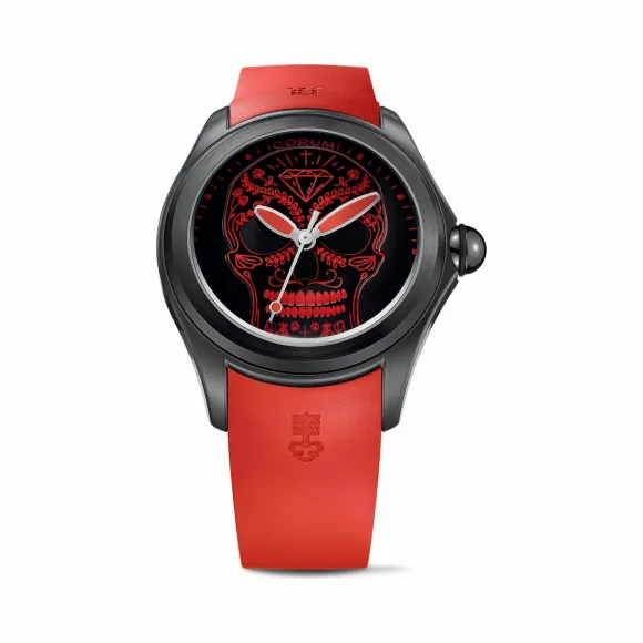 昆仑/Corum 4泡泡系列  硫化处理橡胶石英机芯 L082-03193–082.310.98-0376SM02