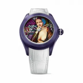 昆仑/Corum 42毫米泡泡腕表 系列 不锈钢，黑色PVD涂层处理，拱形双面防眩水晶玻璃表镜，水晶玻璃表背 自动机械机芯 L082-03201–082.413.98-0009EF01