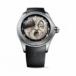 昆仑/Corum 海军上将AC-ONE 45镂空腕表 系列 钛金属5级，具有黑色PVD处理，双防反射蓝宝石水晶，蓝宝石底盖 自动机械机芯 L390-03637