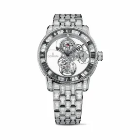 昆仑/Corum 经典系列 18k白金,镶钻 手动上链机械机芯 R374-03632