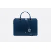 迪奥/Dior 蓝色软木饰面小牛皮公文包  1ABBR121YHT H00E