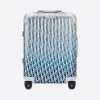 迪奥/Dior DIOR AND RIMOWA 渐变蓝色 Dior Oblique 印花铝镁合金登机箱 1DRTR002YWX-H00E