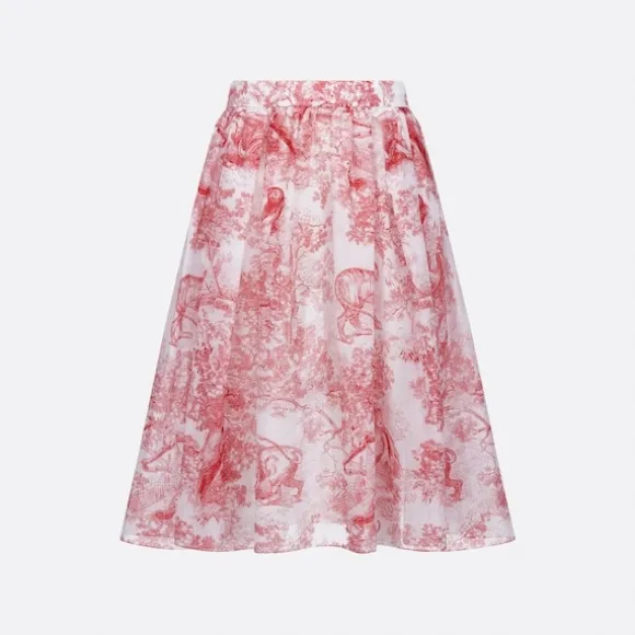 迪奥/Dior 女士 喇叭裙 221J90A3802_X0817_T36