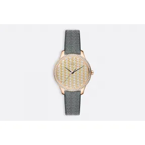 迪奥/Dior Dior VIII Montaigne tissage precieux腕表   直径36毫米 CD153571A001 0000