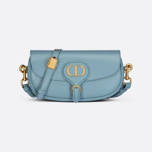 迪奥/Dior Dior Bobby East-West 手袋 天际蓝光面牛皮革 M9327UMOL_M09Z_TU